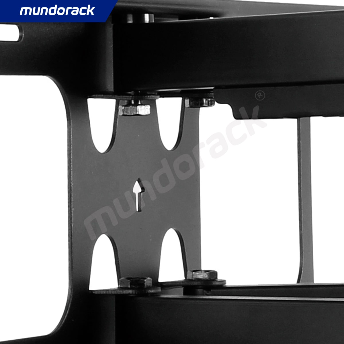 KPM-955 - Rack giratorio doble articulación para tv de 37" a 90"